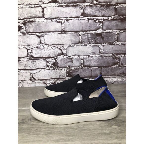 Rothy’s Black Knit Fabric The Original Slip On Sneaker Shoes Women 6M US/36.5EU - Picture 16 of 16